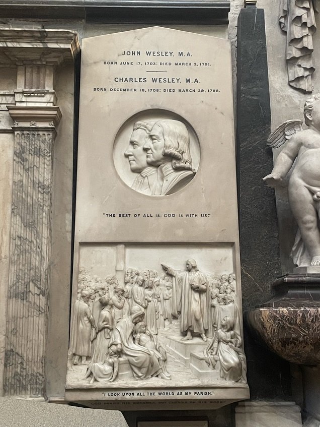 Westminster Abbey & Wesley's memorial - Methodist Heritage