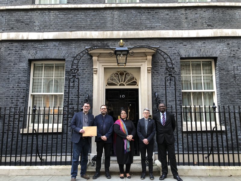 Church leaders deliver message to Downing Street opposing Illegal ...