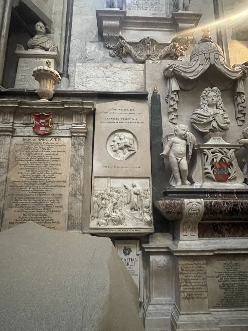 Westminster Abbey & Wesley's memorial - Methodist Heritage